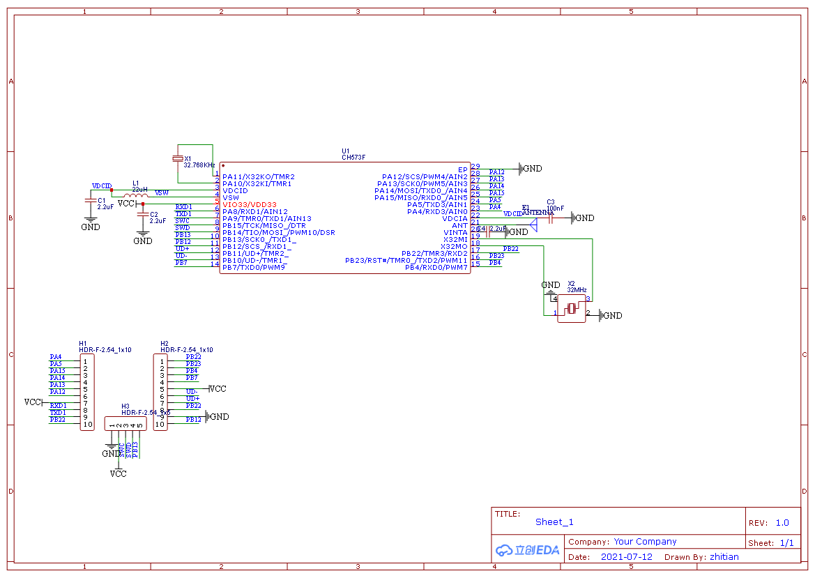 Schematic_ch573  藍牙最小系統(tǒng)板原始版_2023-06-01.png